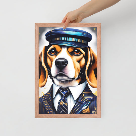 Beagle- Framed poster V5