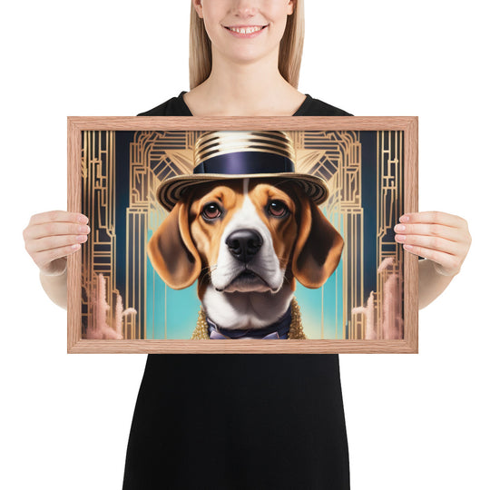 Beagle- Framed poster V2