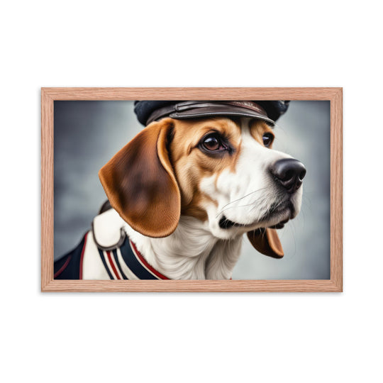 Beagle- Framed poster V4