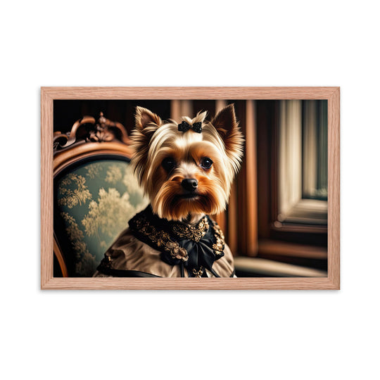 Yorkshire Terrier- Framed poster