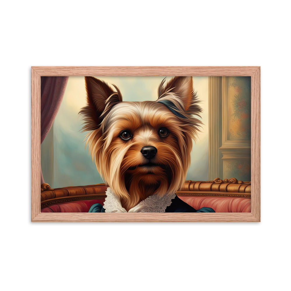 Yorkshire Terrier- Framed poster v2