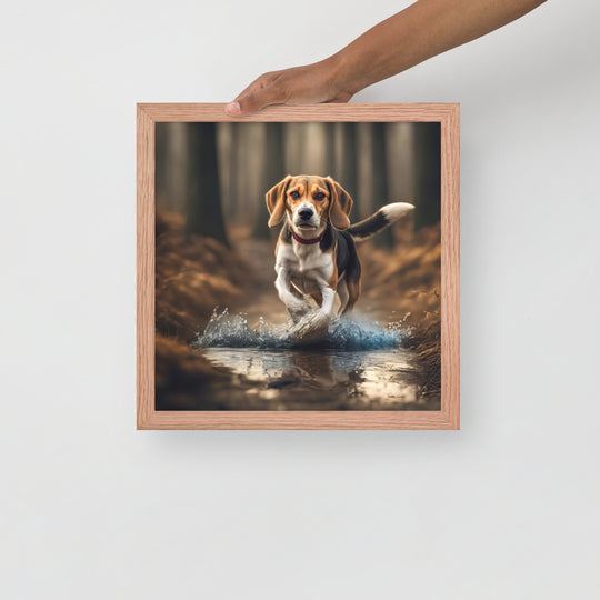 Beagle- Framed poster V3