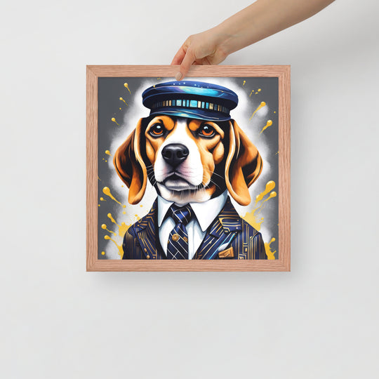 Beagle- Framed poster V5