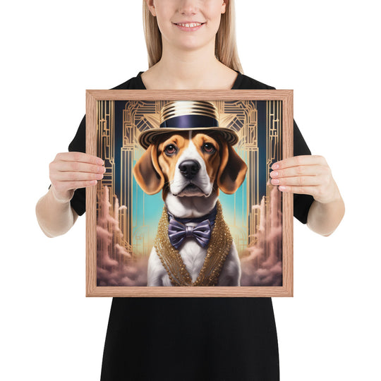 Beagle- Framed poster V2