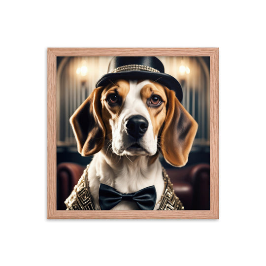 Beagle- Framed poster