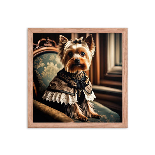 Yorkshire Terrier- Framed poster