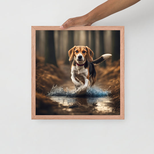 Beagle- Framed poster V3