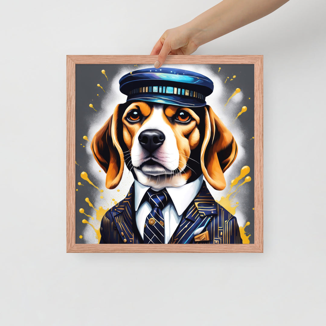 Beagle- Framed poster V5