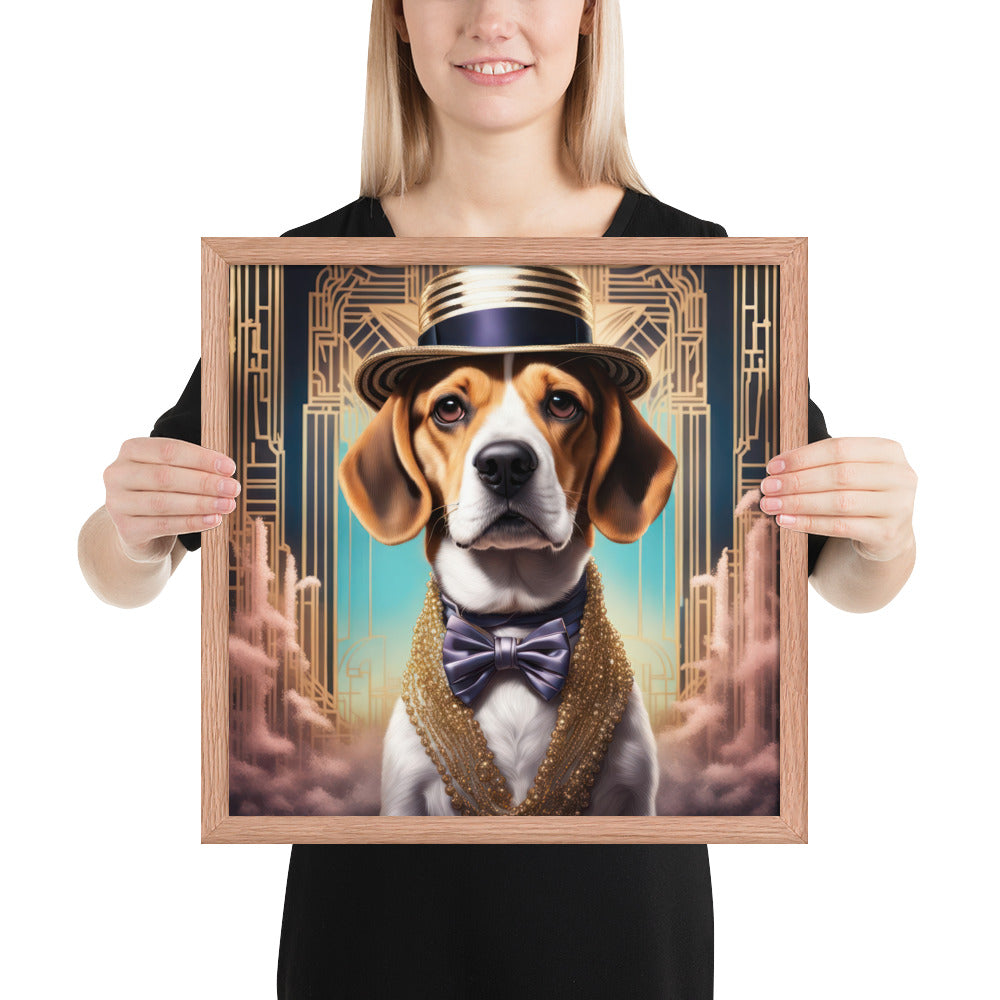 Beagle- Framed poster V2