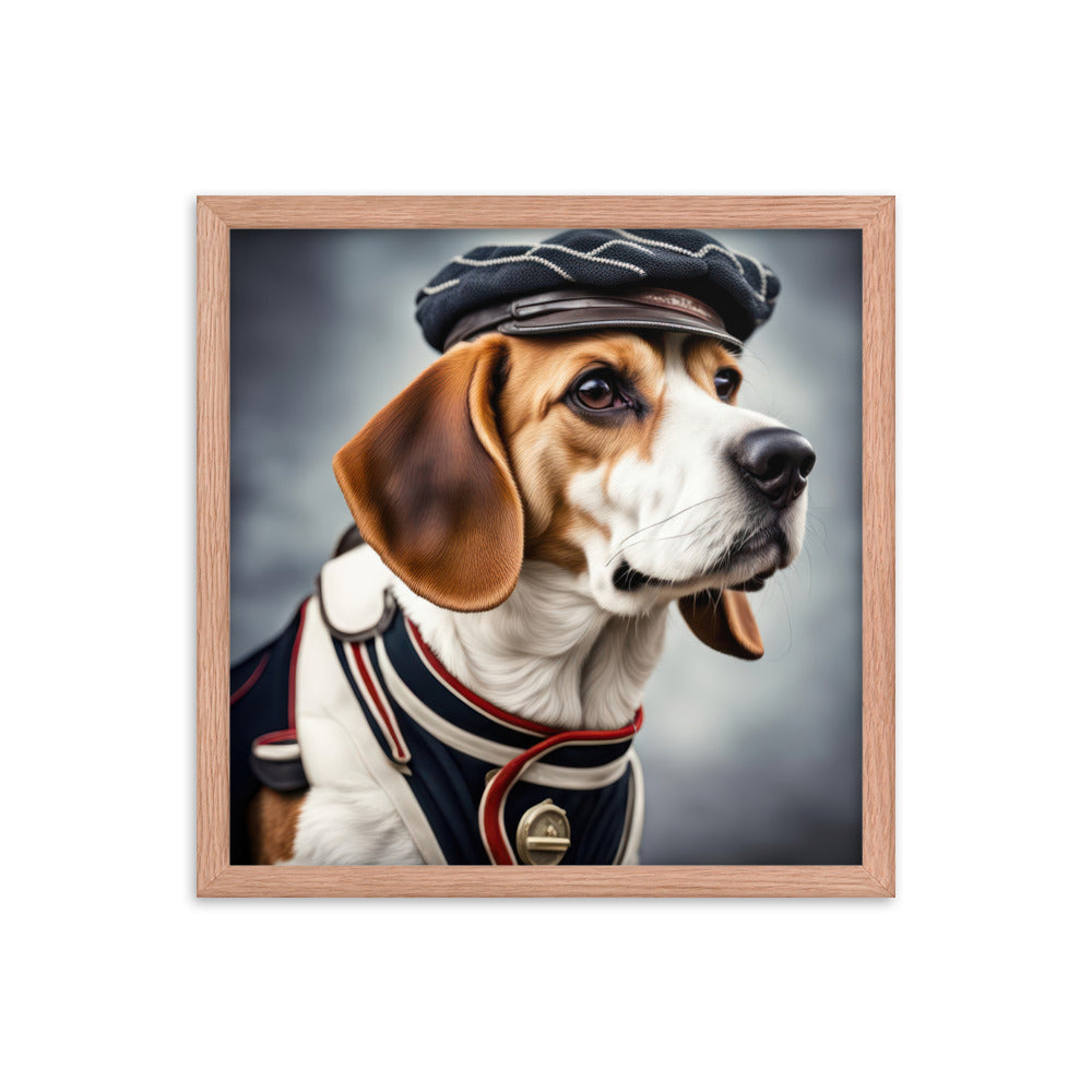 Beagle- Framed poster V4