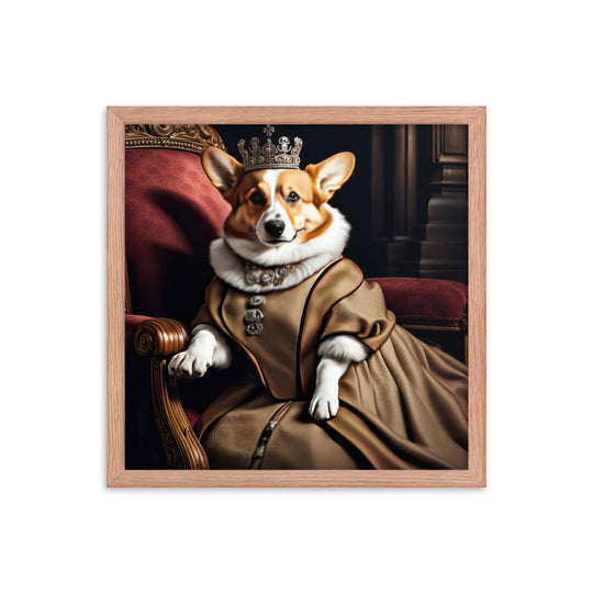 Pembroke Welsh Corgi- Framed poster