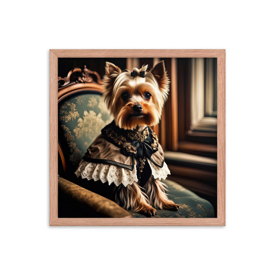 Yorkshire Terrier- Framed poster