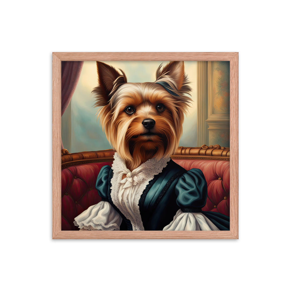 Yorkshire Terrier- Framed poster v2