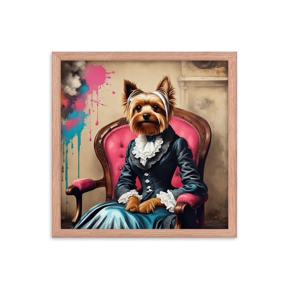 Yorkshire Terrier- Framed poster v3