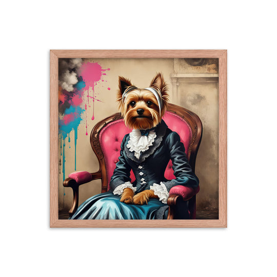 Yorkshire Terrier- Framed poster v3