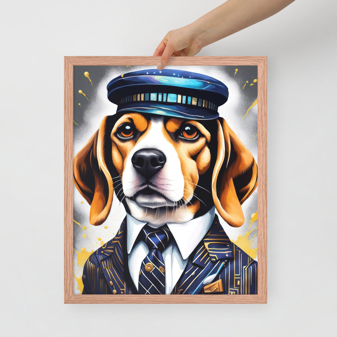 Beagle- Framed poster V5