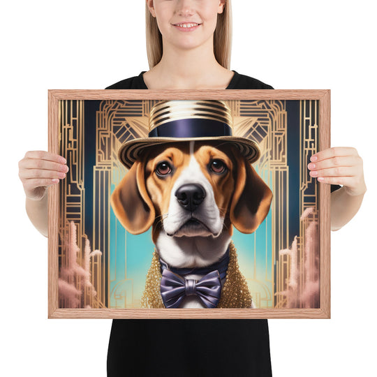 Beagle- Framed poster V2