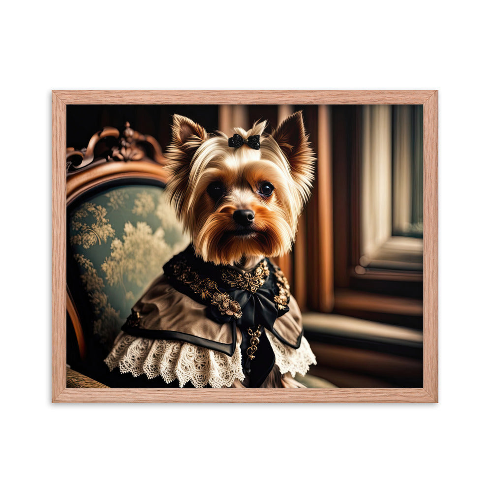 Yorkshire Terrier- Framed poster