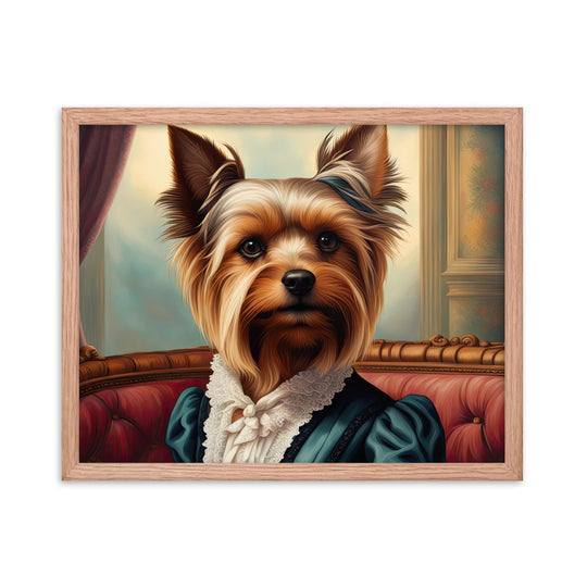 Yorkshire Terrier- Framed poster v2