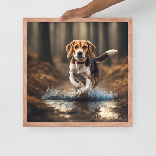 Beagle- Framed poster V3