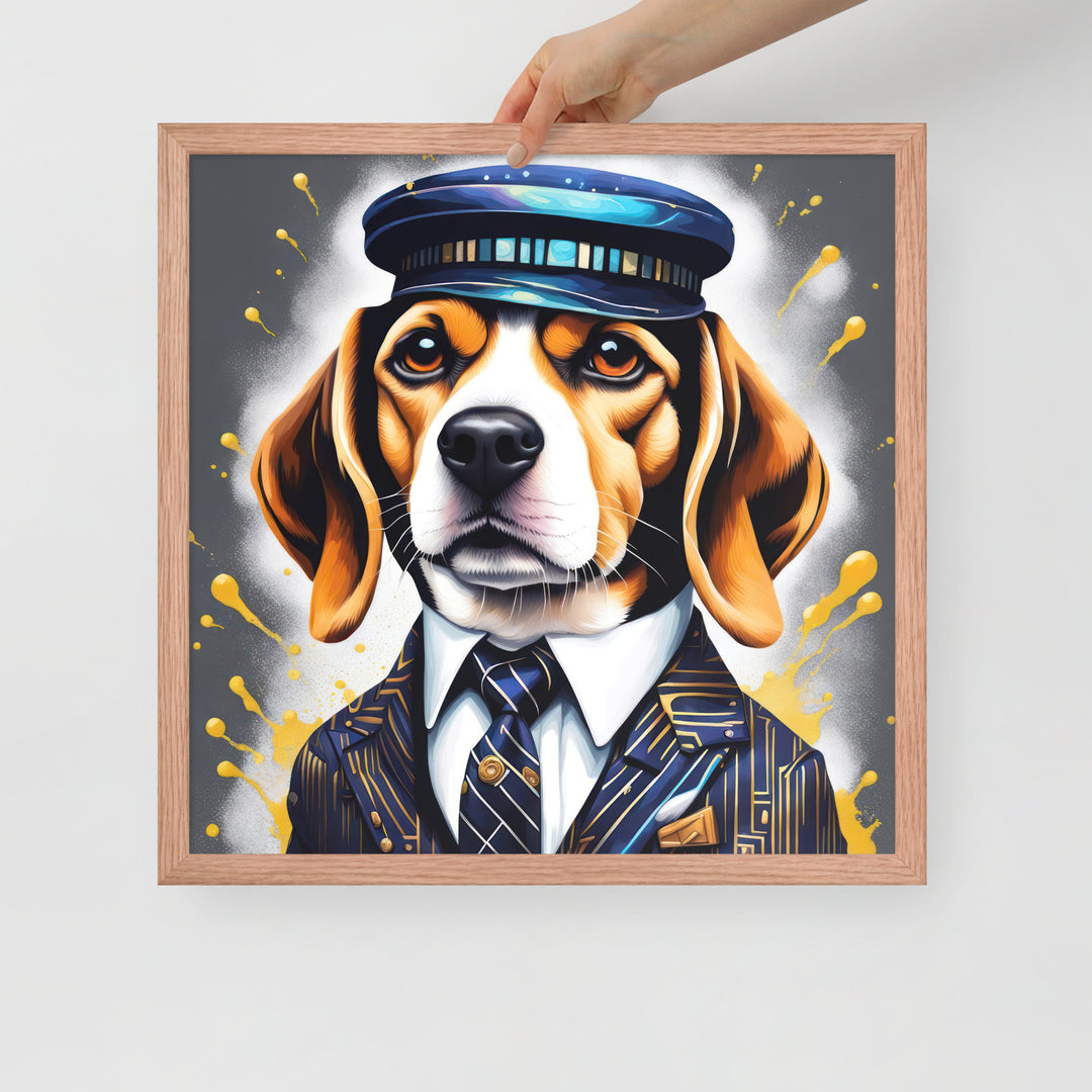 Beagle- Framed poster V5