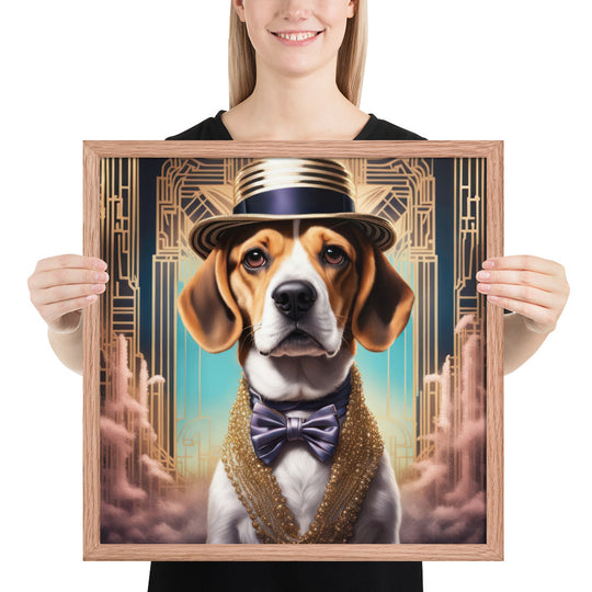 Beagle- Framed poster V2