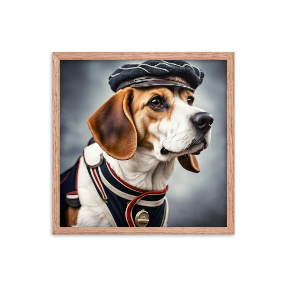 Beagle- Framed poster V4