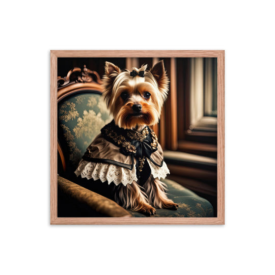 Yorkshire Terrier- Framed poster