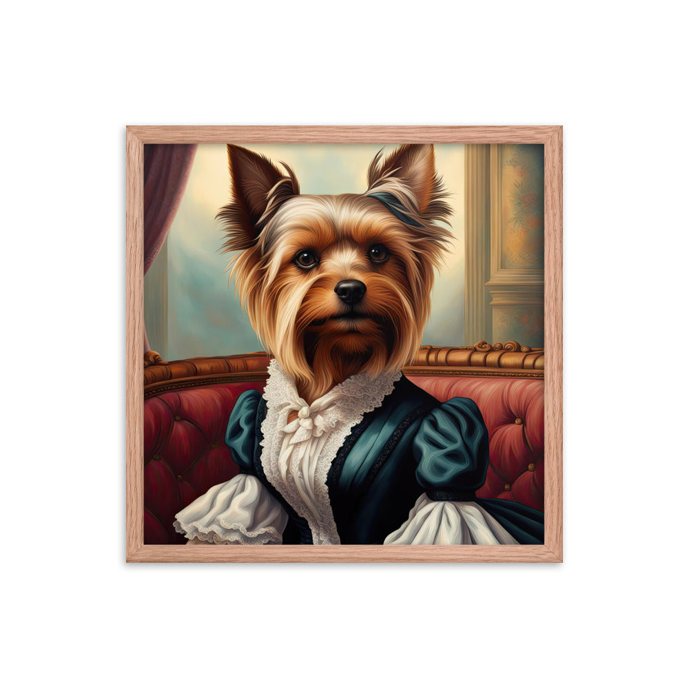Yorkshire Terrier- Framed poster v2