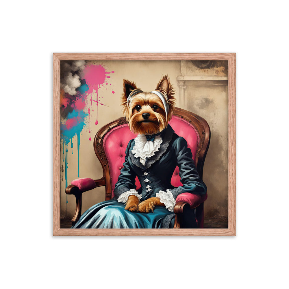 Yorkshire Terrier- Framed poster v3