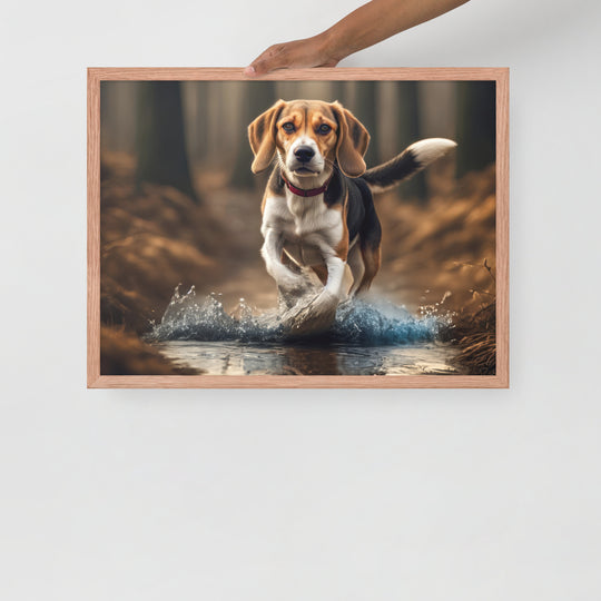 Beagle- Framed poster V3