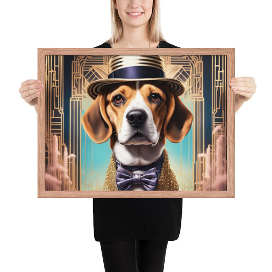 Beagle- Framed poster V2