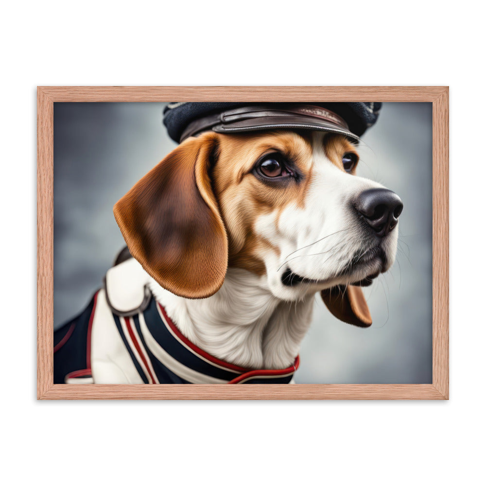 Beagle- Framed poster V4