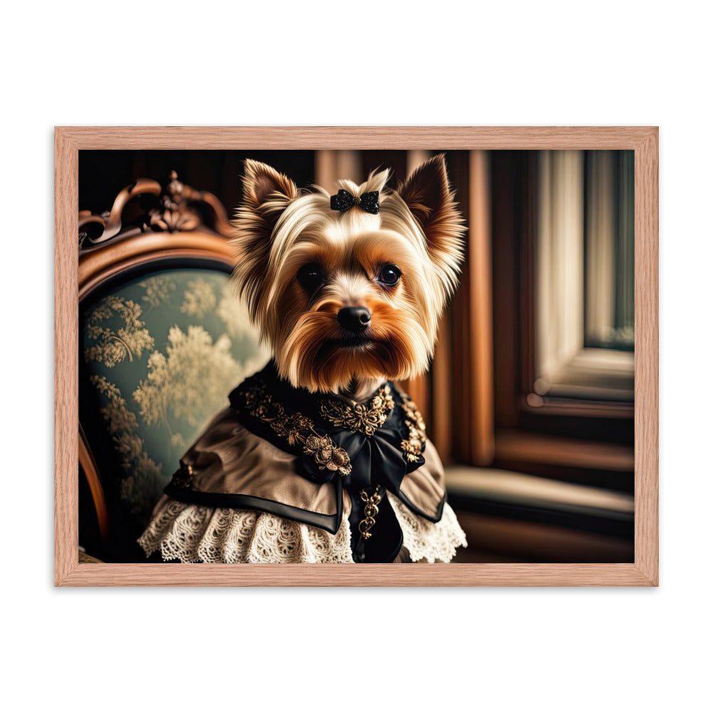 Yorkshire Terrier- Framed poster
