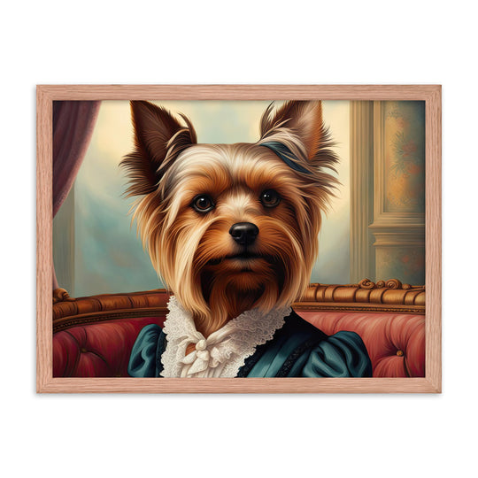 Yorkshire Terrier- Framed poster v2