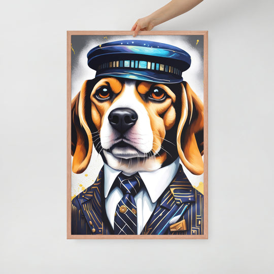 Beagle- Framed poster V5