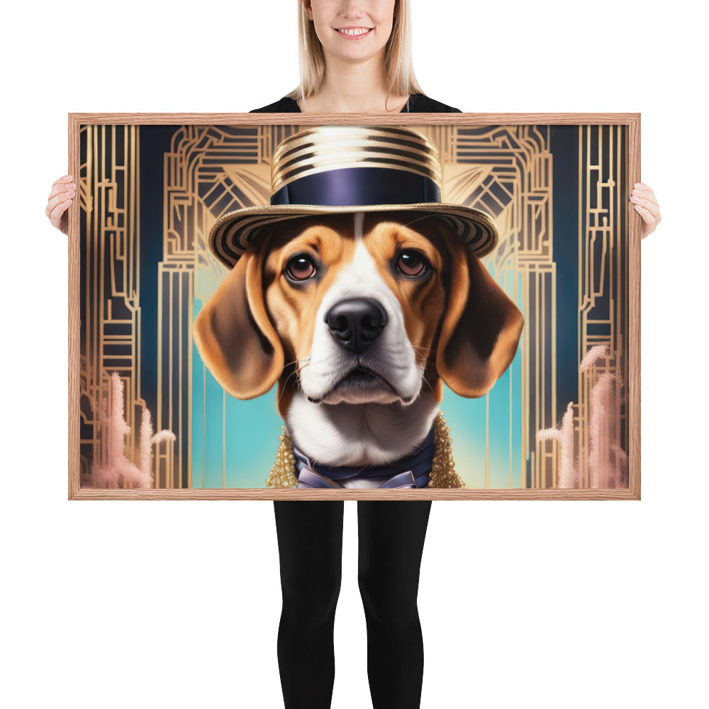 Beagle- Framed poster V2