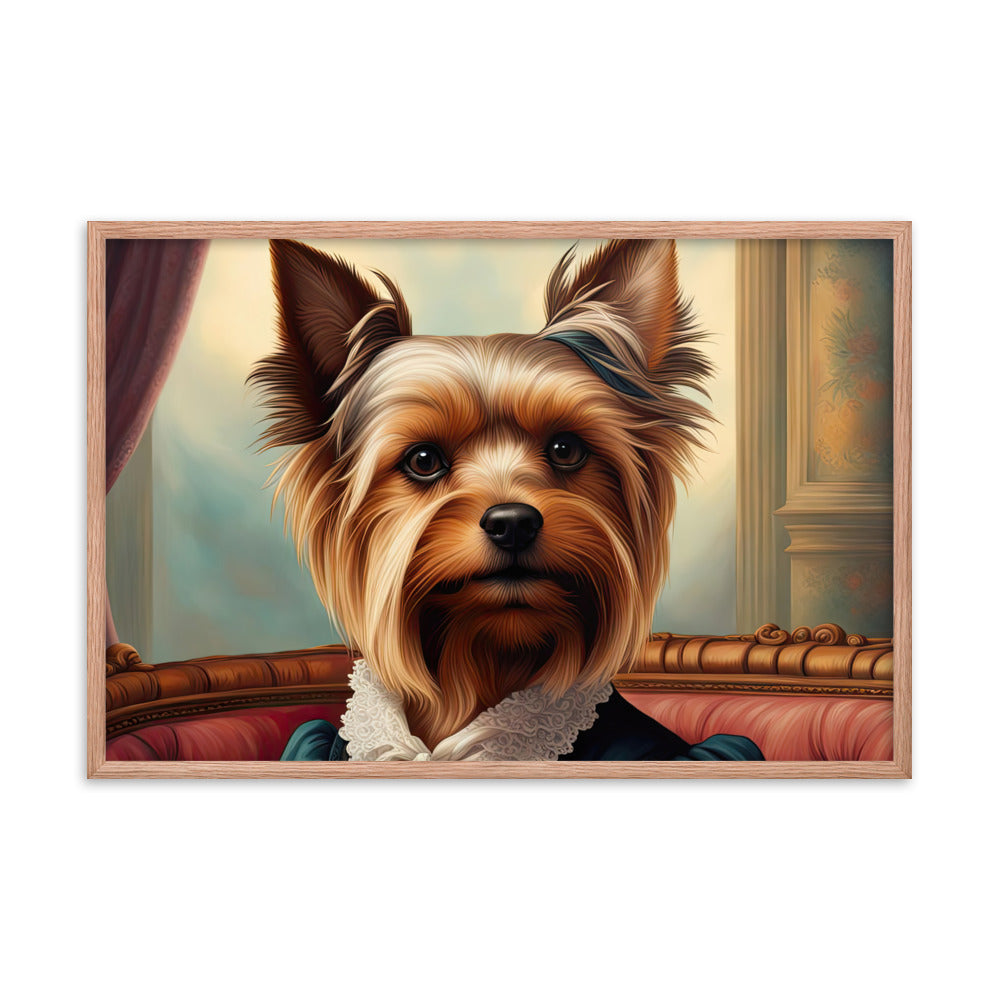 Yorkshire Terrier- Framed poster v2