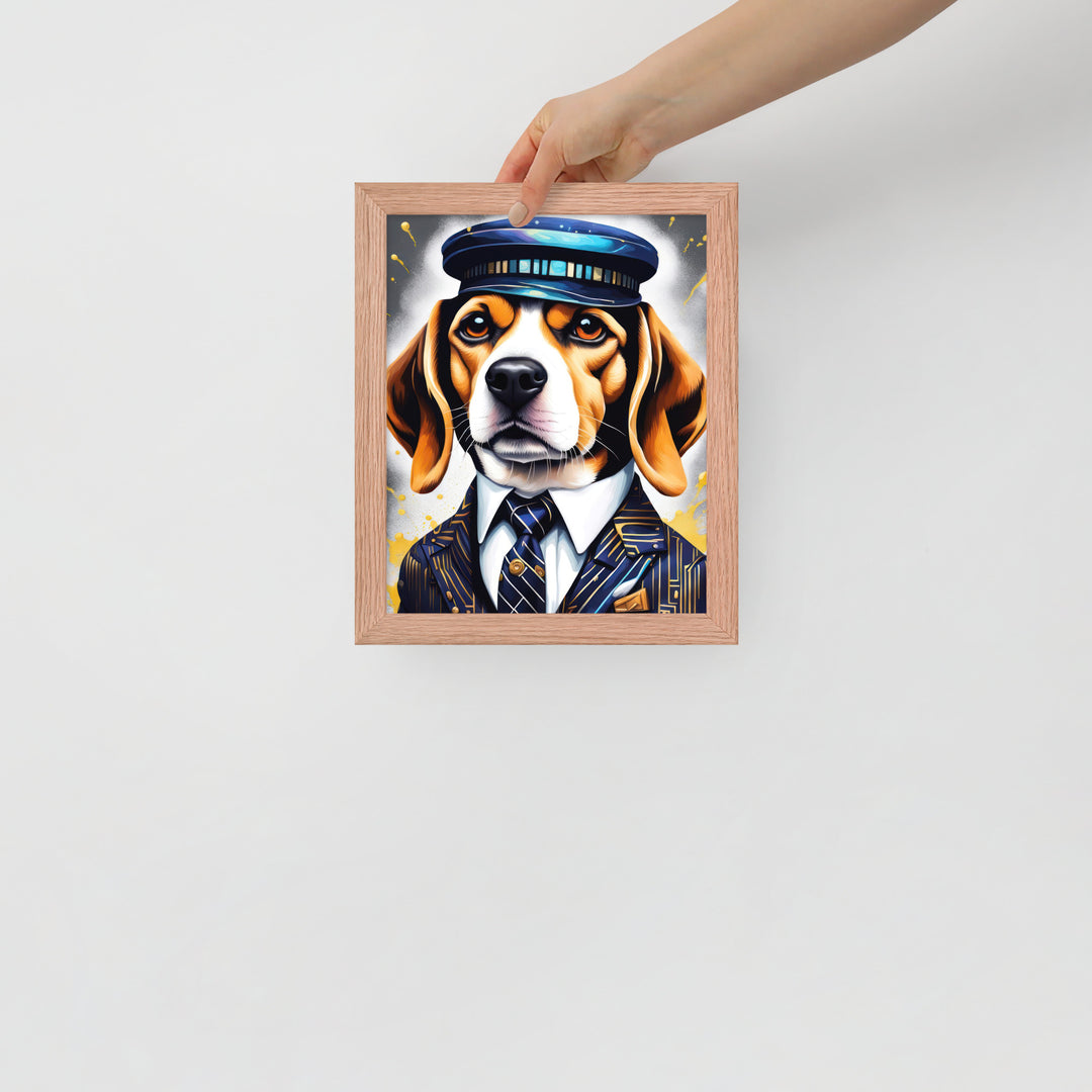 Beagle- Framed poster V5