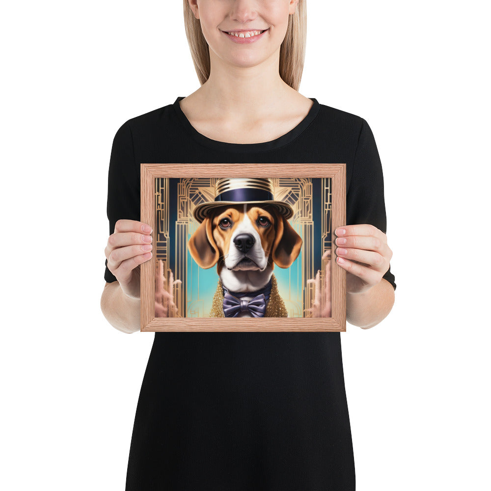 Beagle- Framed poster V2