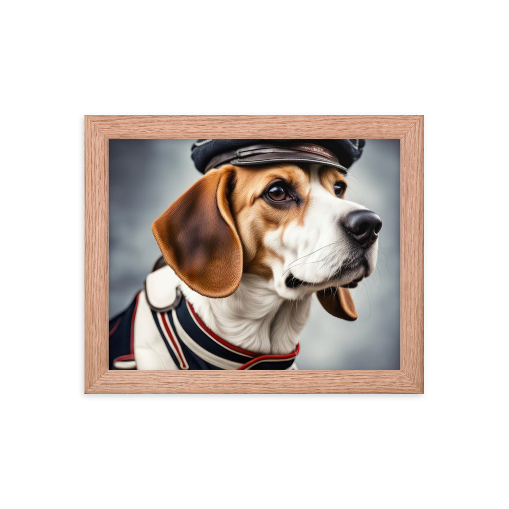 Beagle- Framed poster V4