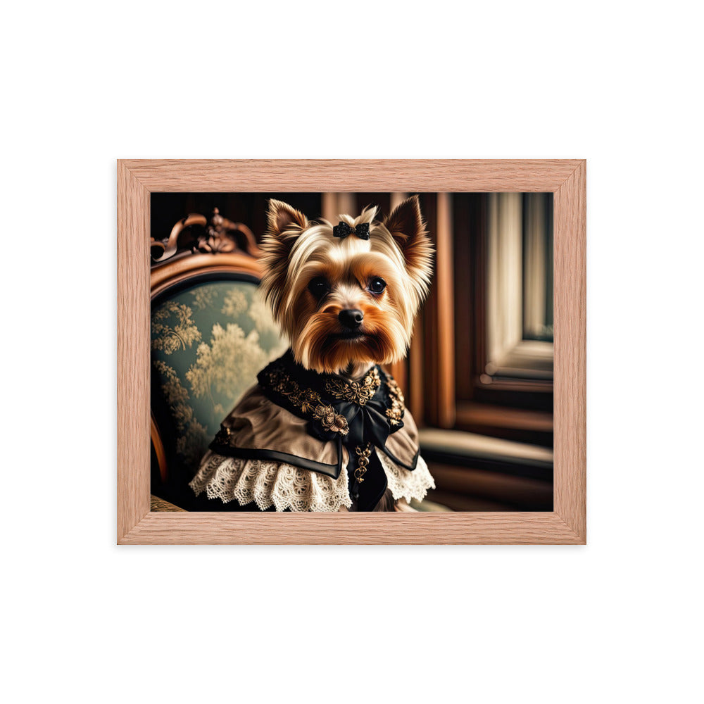 Yorkshire Terrier- Framed poster