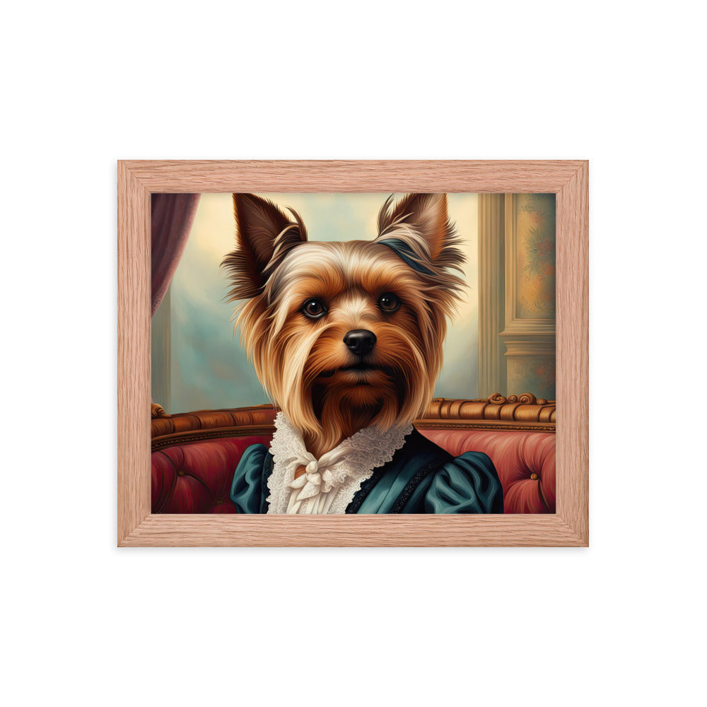 Yorkshire Terrier- Framed poster v2