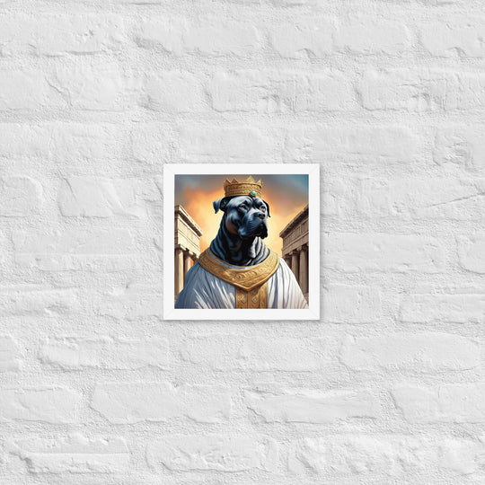 Framed poster-Cane Corso V2