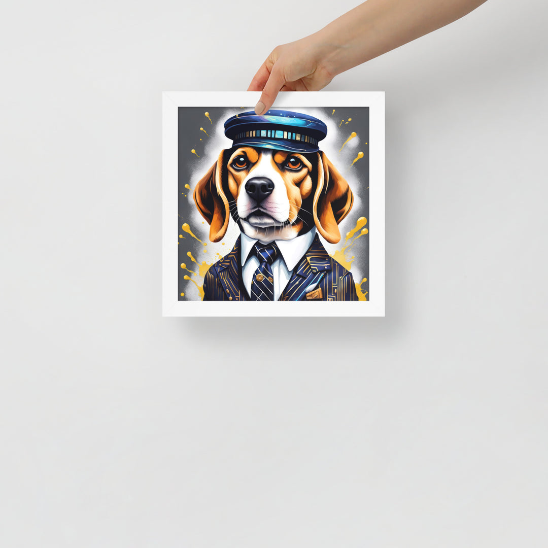 Beagle- Framed poster V5