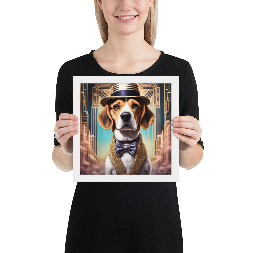 Beagle- Framed poster V2