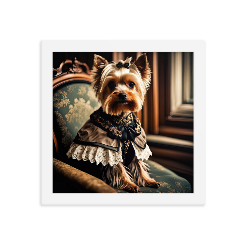 Yorkshire Terrier- Framed poster