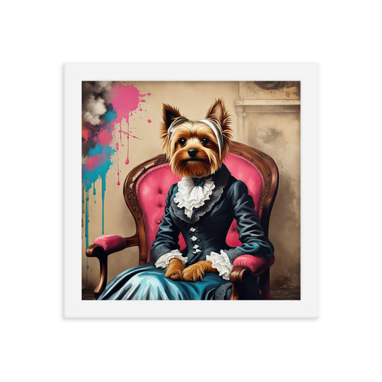 Yorkshire Terrier- Framed poster v3