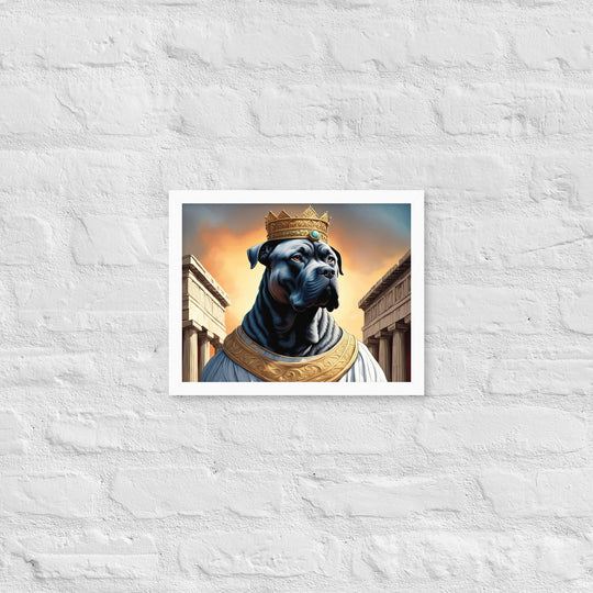 Framed poster-Cane Corso V2