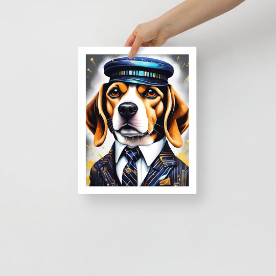 Beagle- Framed poster V5